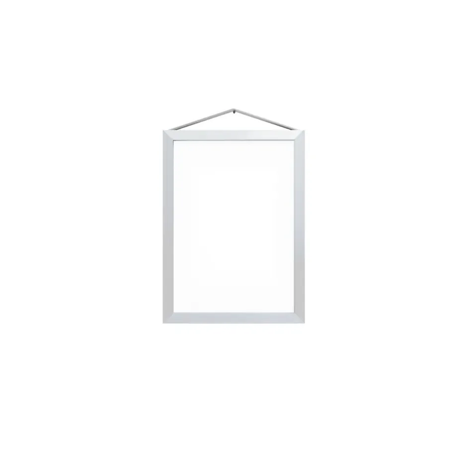 Moebe frame A5 16.5x22.7 cm, Brushed aluminium