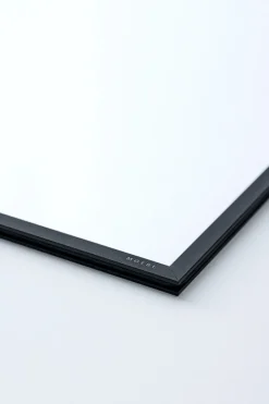 Moebe frame 50x70 cm, Transparent. Black