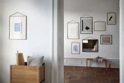 Moebe frame 50x70 cm, Transparent. Black