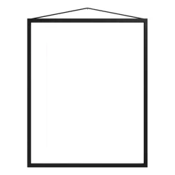 Moebe frame 40x50 cm, Transparent. Black