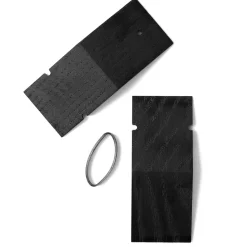 Moebe Pinch wooden clip, Blackpainted oak