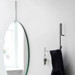 Moebe Wall hook large, Black