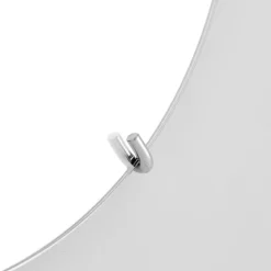 Moebe wall mirror Ø 70 cm, Chrome