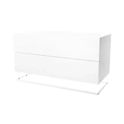 Molto 840 drawer module, White including white metal frame
