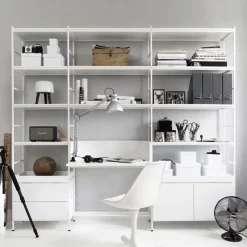 Molto 840 drawer module, White including white metal frame