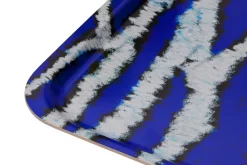 Monster tray Medium 37x53 cm, Ultramarine blue-white