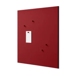 Montana noticeboard 69.6x69.6 cm, Beetroot
