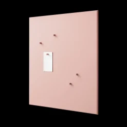 Montana noticeboard 69.6x69.6 cm, Ruby