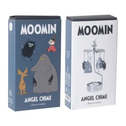 Moomin buddies angel chime, Silver-metal
