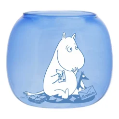 Moomin lantern/bowl Ø9 cm, Blue