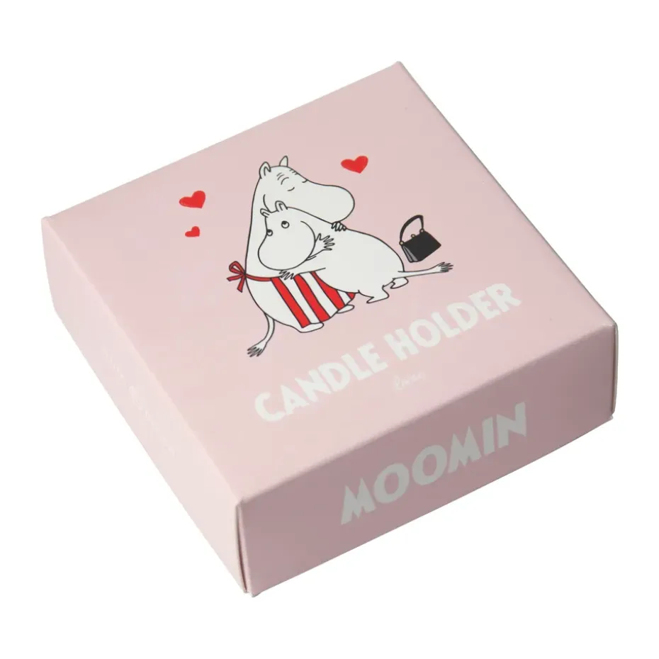 Moomin love candle holder, Gold
