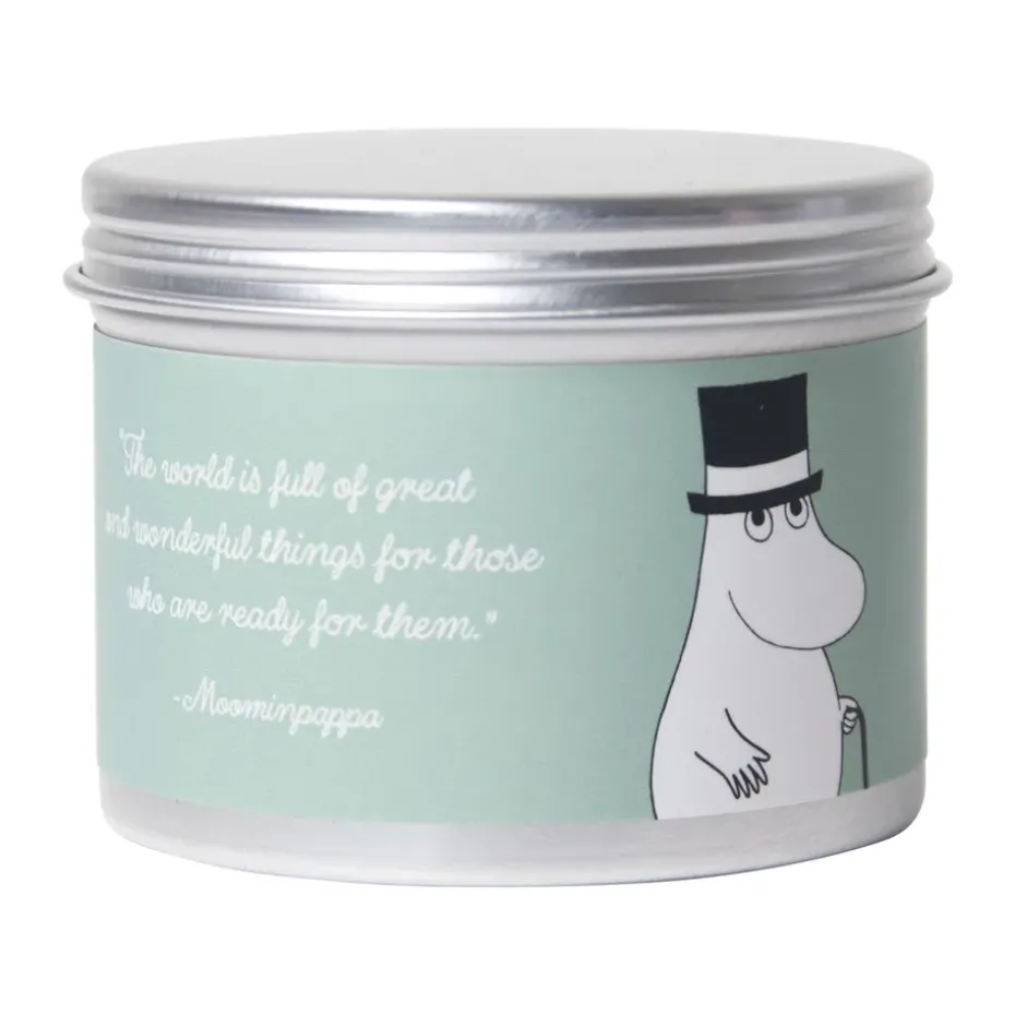 Moomin scented candle small 20 h, Moominpappa