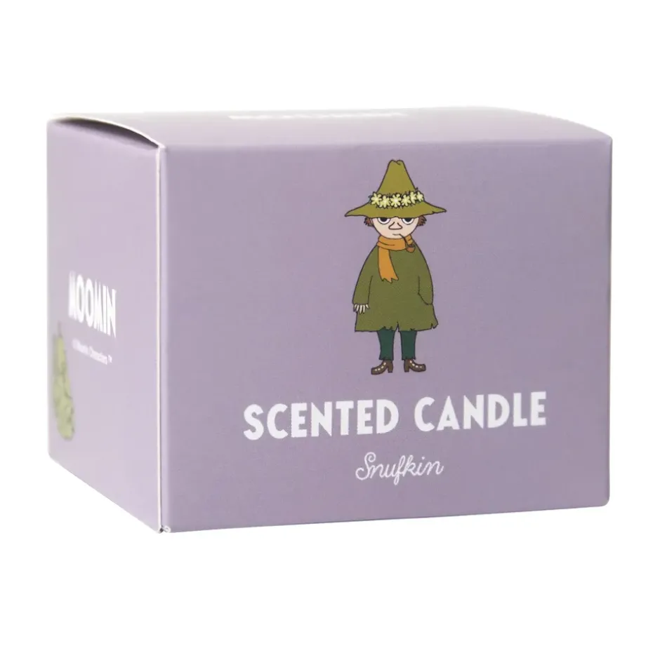Moomin scented candle small 20 h, Snufkin