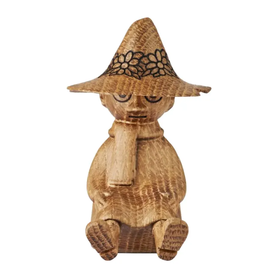 Moomin wood decoration Snufkin 9 cm, OAK (FSC)