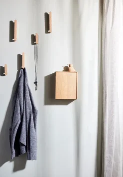 Multi Hooks hook set of 3, Oak