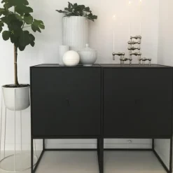 Nagel candle holder, chrome