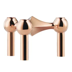 Nagel candle holder, Rosé gold
