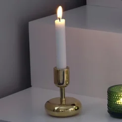Nappula candleholder brass, small 107 mm