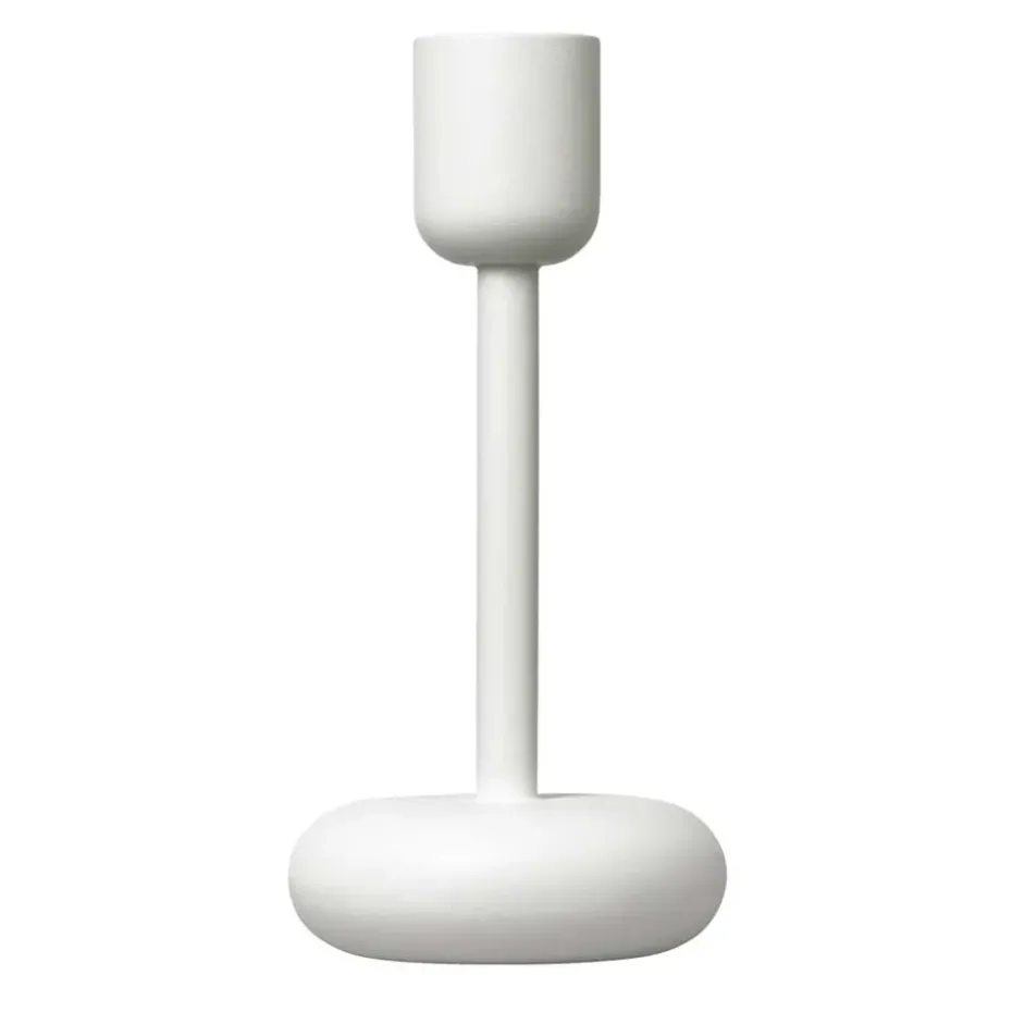 Nappula candleholder white, large 183 mm