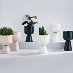 Nappula flower pot Ø15,5 cm h26 cm, white