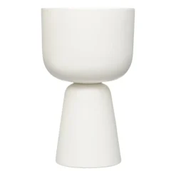 Nappula flower pot h32 cm Ø19 cm, White