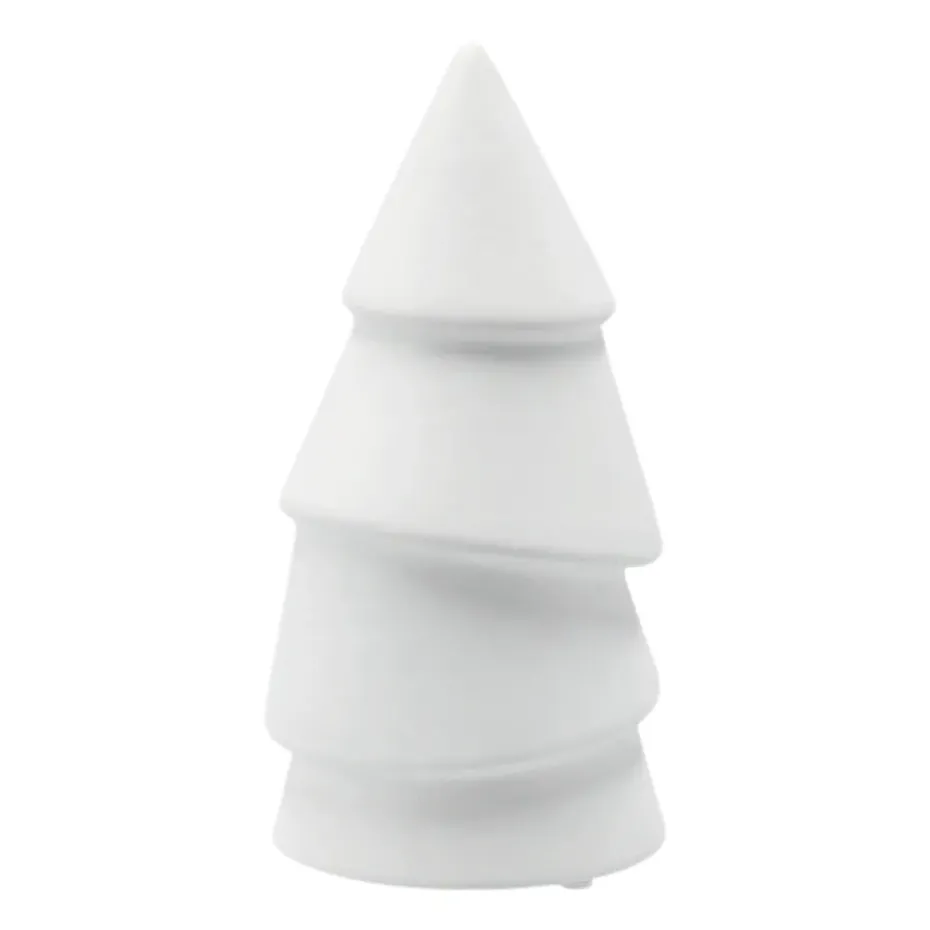 Narrow Christmas tree white, large