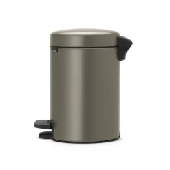 New Icon pedal bin 3 liter, platinum