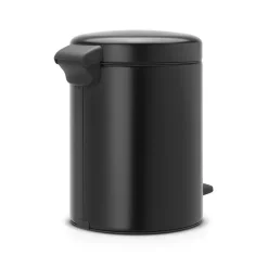 New Icon pedal bin 5 liter, matte black