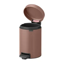 New Icon pedal bin 3 liter, Satin taupe