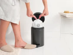 New Icon pedal bin 3 liter, Confident grey