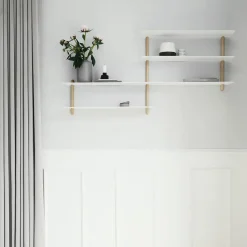 Nivo shelf B, Light oak-white