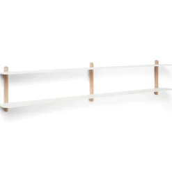 Nivo shelf C, Light oak-white