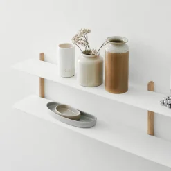 Nivo shelf C, Light oak-white
