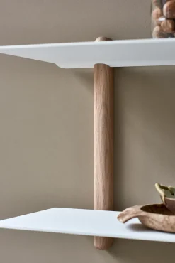Nivo shelf F large, Light oak-white