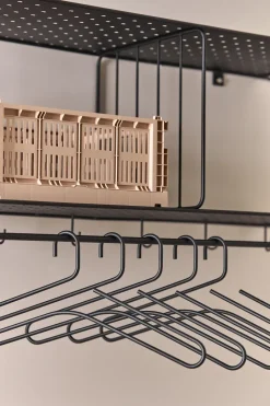 Nod hat rack 90 cm, Black