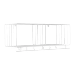Nod hat rack 90 cm, White