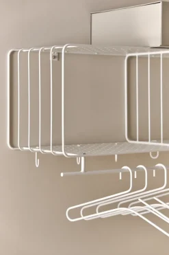 Nod hat rack 90 cm, White