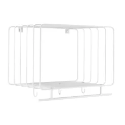 Nod hat rack 45 cm, White