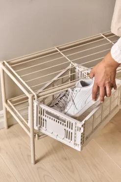 Nod shoe rack 80x30x37 cm, Beige