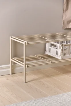 Nod shoe rack 80x30x37 cm, Beige