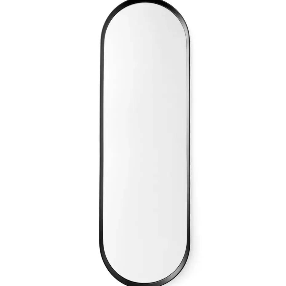 Norm mirror oval, black