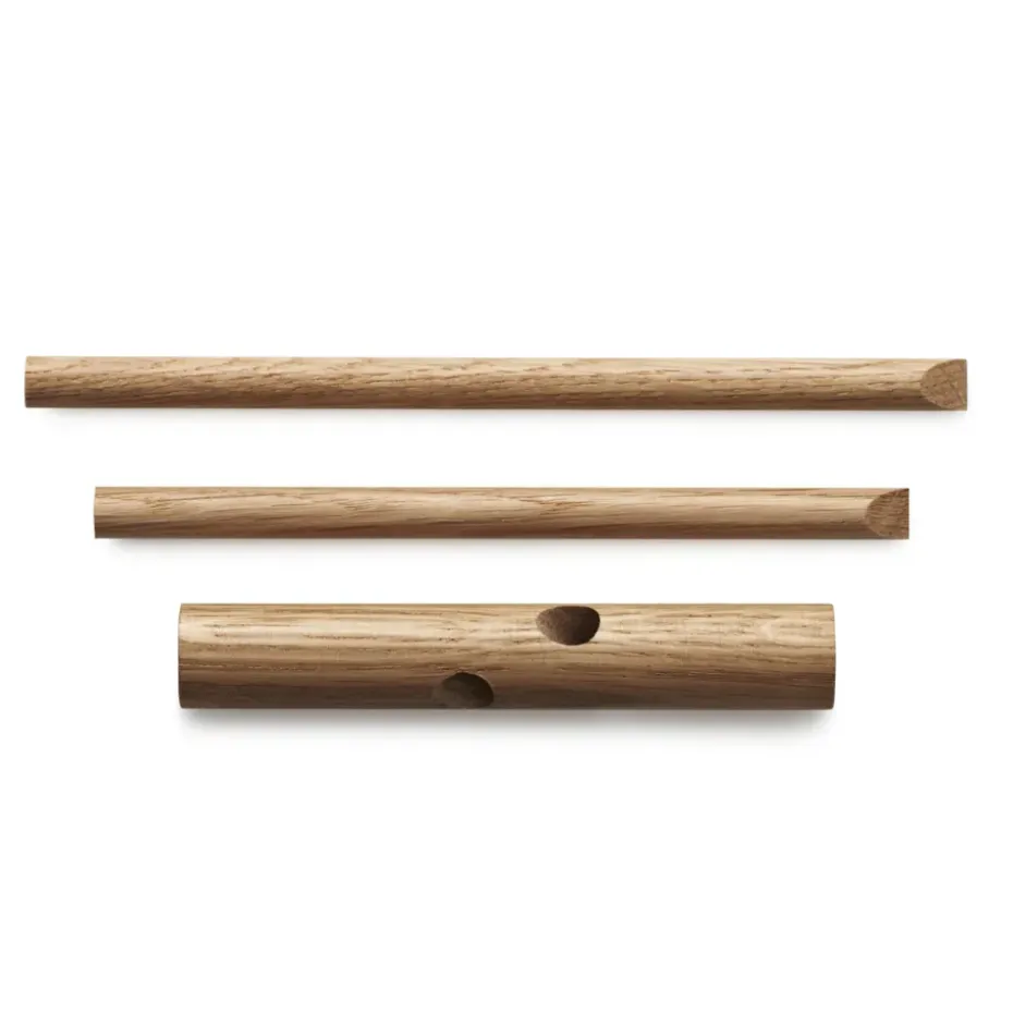 Normann Sticks hanger, natural 2-pack