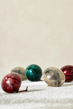 Nosille Christmas tree bauble 10 cm, Silver-gold