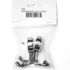 Nostalgi hook 2-pack, aluminum