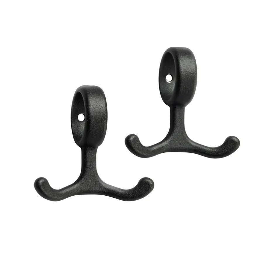 Nostalgi hook 2-pack, black