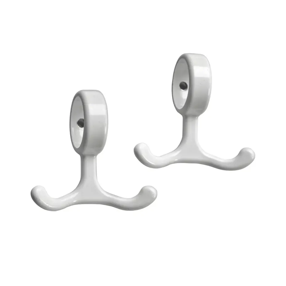 Nostalgi hook 2-pack, white