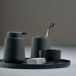 Nova One toothbrush mug, black