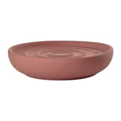 Nova soap dish, Peach red