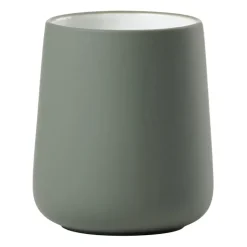Nova toothbrush mug, Olive green