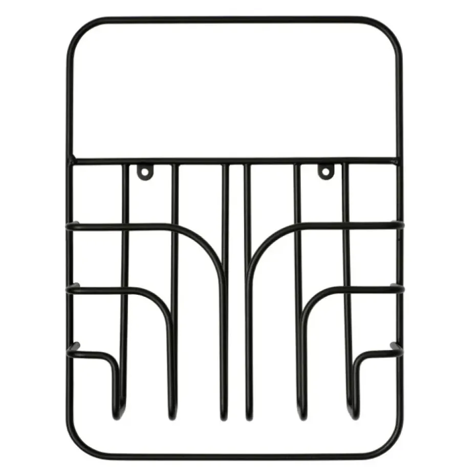 Now S Magazine rack, black